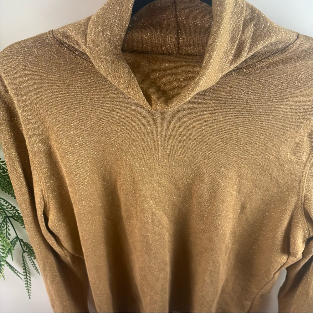 White Stag . Good Sparkle turtleneck sweater. Size Large